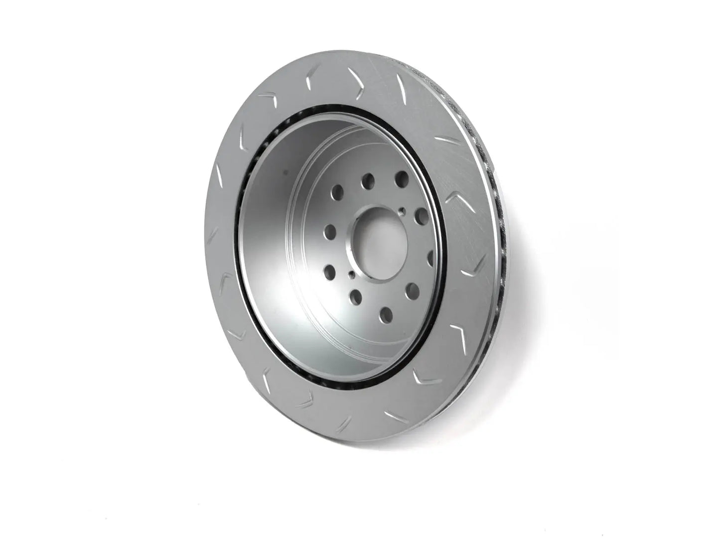 FactionFab Slotted Rear Rotor V2 Dual Drilled - Subaru WRX 2022+ 6mt / FR-S / BRZ / 86 2013+