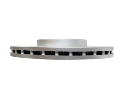 FactionFab Slotted Front Rotor V2 Dual Drilled - Subaru STI 2018-2021