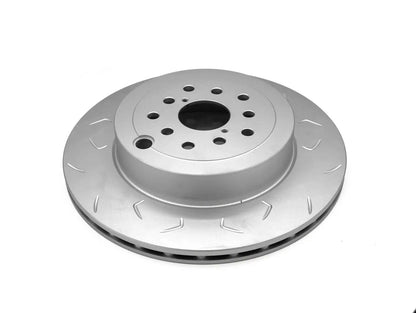 FactionFab Slotted Rear Rotor V2 Dual Drilled 5x100/114 Subaru STI 2018-2021