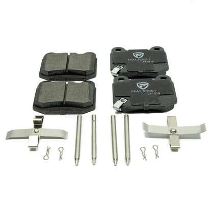 FactionFab V2 Rear Brake Pads - 2004-17 Subaru STI