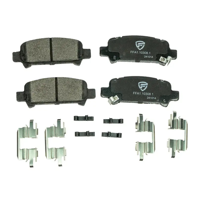 FactionFab V2 Rear Brake Pads Subaru Impreza RS 1998-2001