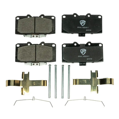 FactionFab V2 Front Brake Pads - 2006-2007 Subaru WRX
