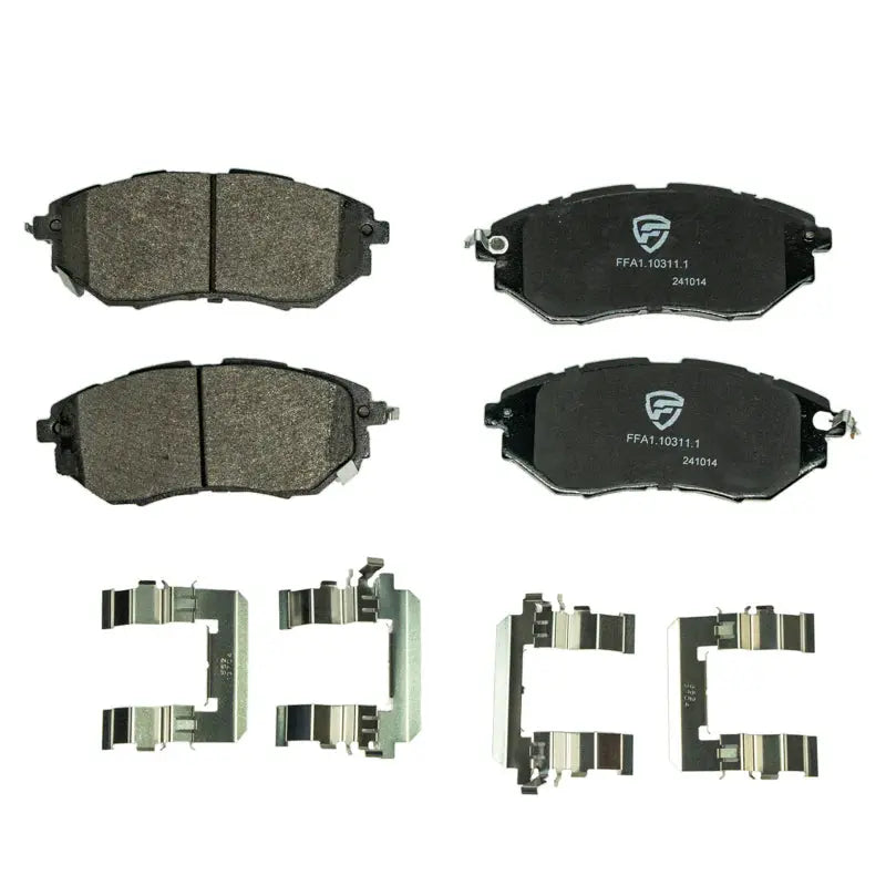 FactionFab V2 Front Brake Pads Subaru WRX 2015-2021