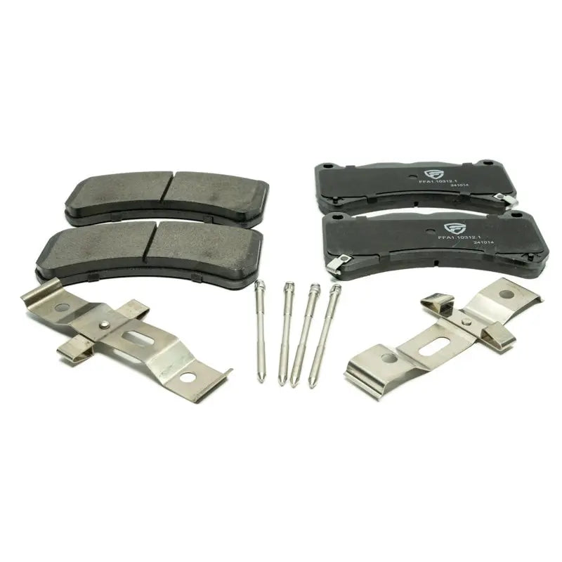 FactionFab Front Brake Pads for 2018-2021 STI,  2024-2026 WRX- FFA1.10312.1
