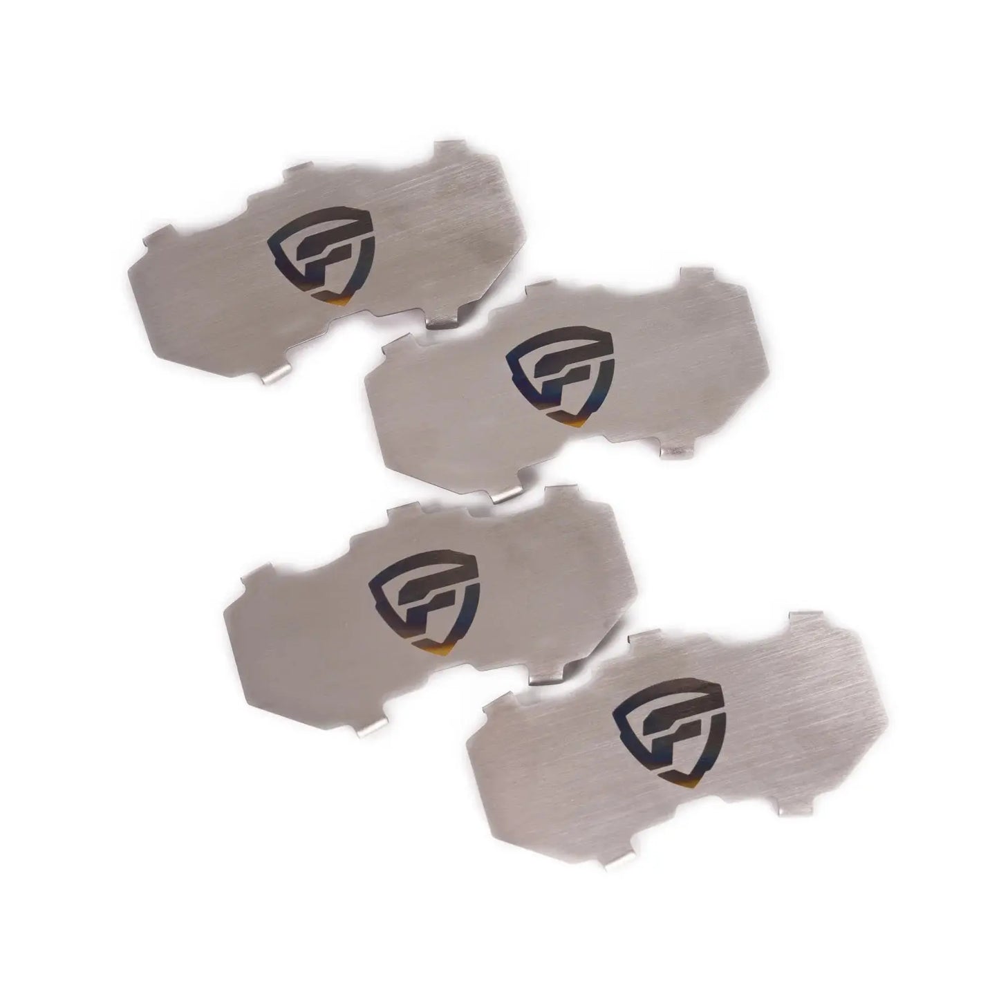 FactionFab Titanium Front Brake Shim Set - 2011-2014 Subaru WRX, 2013-2020 BRZ 86 / 2022+ BRZ GR86