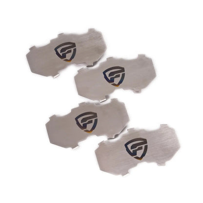FactionFab Titanium Front Brake Shim Set - 2011-2014 Subaru WRX, 2013-2020 BRZ 86 / 2022+ BRZ GR86