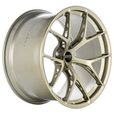 BBS FI-R 21x9.5 5x130 ET58 CB71.6 White Gold Wheel