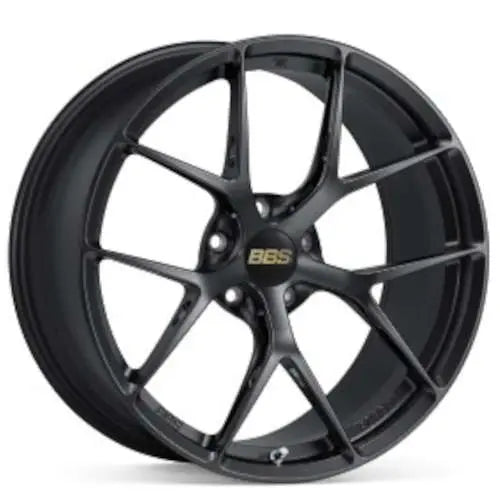 BBS FI-R 20x9.5 5x120 ET22 CB72.5 Matte Black Wheel -82mm PFS/Clip Req - FI135MB FI135MB