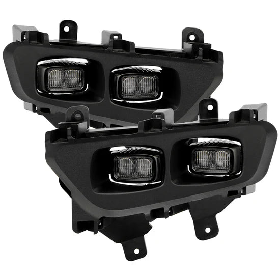 Spyder 21-24 Ford F150 Raptor OEM Style LED Fog Lights w/ Switch