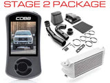 COBB 18-20 Ford F-150 2.7L Stage 2 Redline CF Power Package - Silver (Factory Loc. I/C) FOR0080S20SL-RED