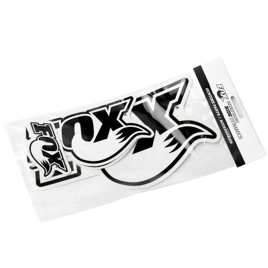 Fox Decal Pack Off Road Blk/Wht