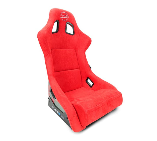 NRG Innovations PRISMA Dragon Fiberglass Bucket Seat - Large - Red – FRP-302RD-DRGN-R