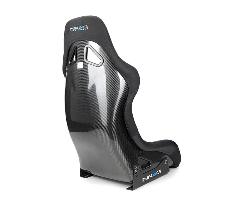 NRG Innovations - FIA Carbon Back Competition Seat - Small - Carbon Back – FRP-RS400C