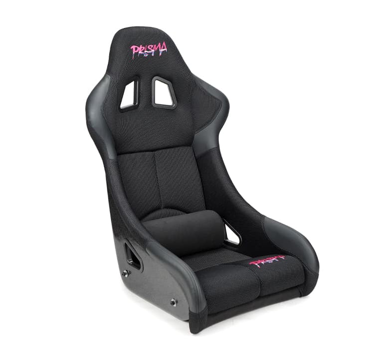 NRG Innovations - PRISMA FIA Competition Seat - Medium - Black – FRP-RS500M-BK-PRISMA
