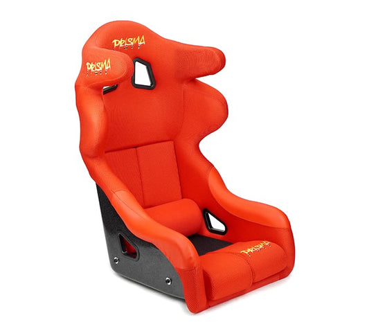 NRG Innovations - PRISMA FIA Halo Competition Seat - Medium - Red – FRP-RS600M-RD-PRISMA