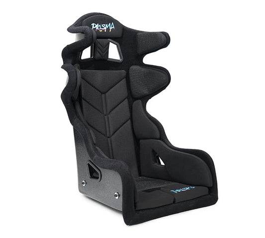 NRG Innovations - PRISMA FIA Halo Nitros Competition Seat - Large - Black – FRP-RS610BK-PRISMA