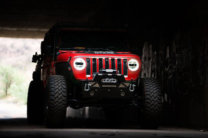 DV8 Offroad 2018+ 2025 Jeep Wrangler JL/Gladiator LED Projector Headlights  HLCJL-01