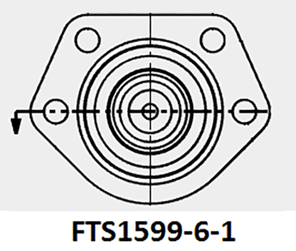 Fabtech Replacement Ball Joint for GM C1500 Applications (FTS1599-6-1)