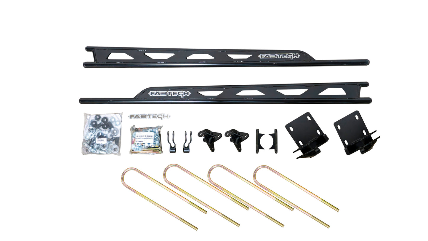 Fabtech Floating Rear Traction Bar System – 2023–2026 Ford F-250/F-350 Super Duty 4WD (FTS62010)