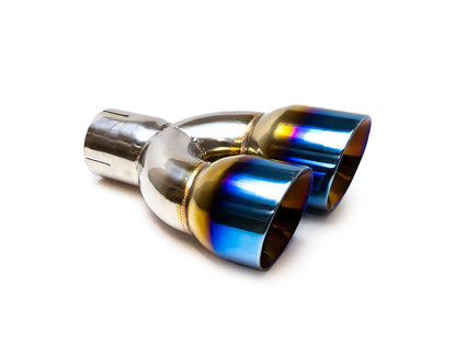 FactionFab Axle Back Exhaust Burnt Stainless Tip 2022+ WRX