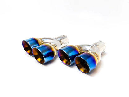 FactionFab Axle Back Exhaust Burnt Stainless Tip 2022+ WRX