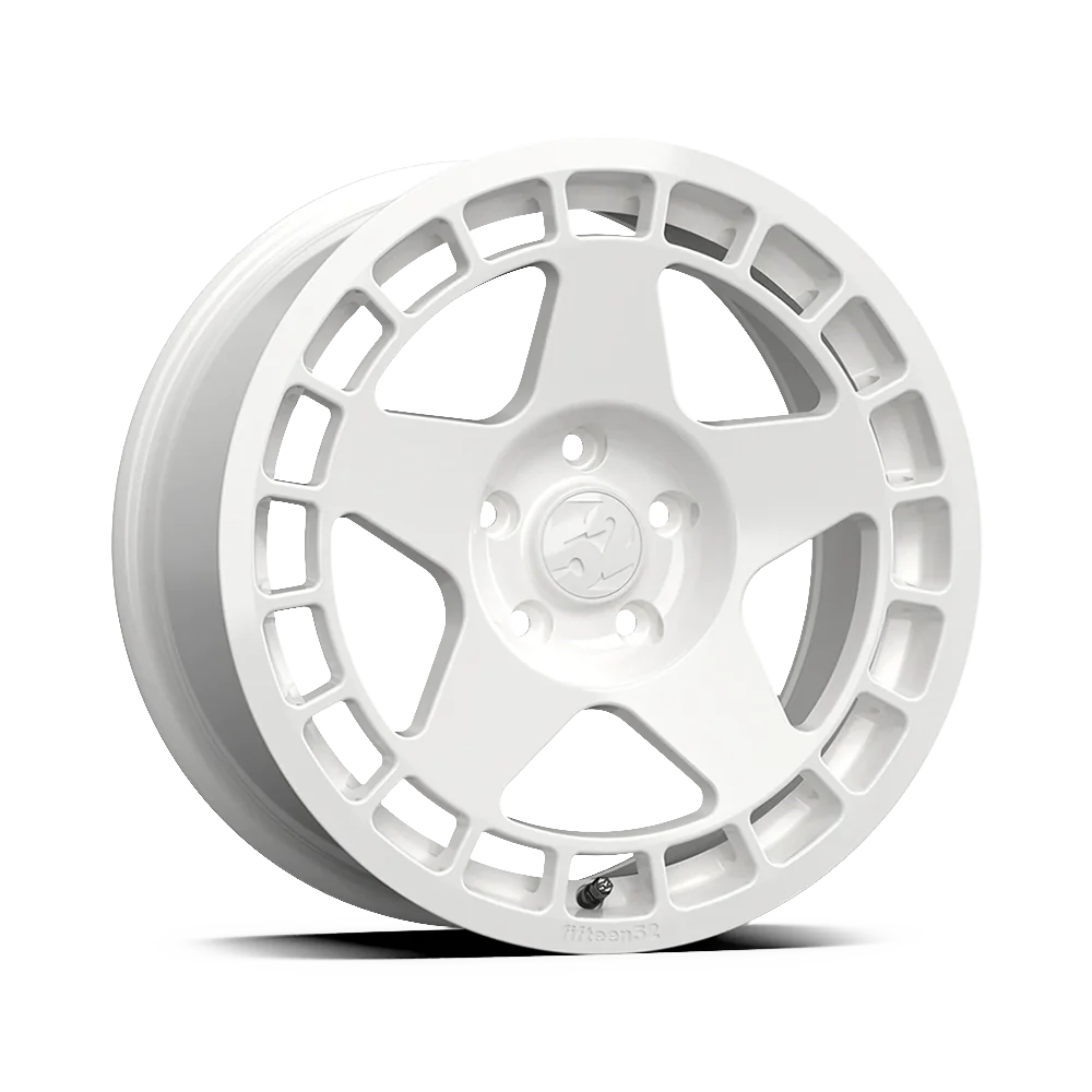 Fifteen52 Turbomac 18x8.5 5x114.3 +30 Rally White Wheel TURRW-88554+30