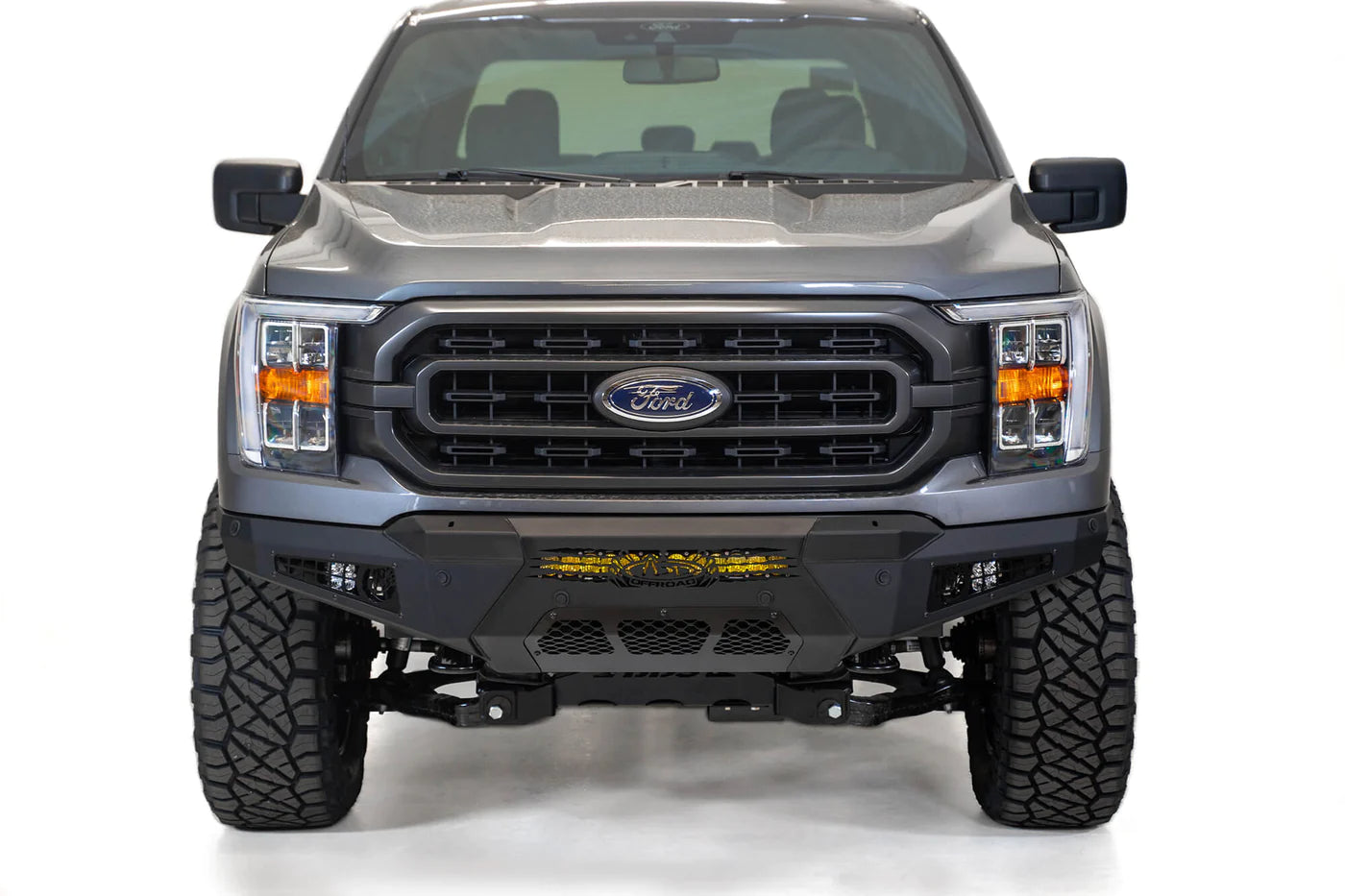 Addictive Desert Designs 2021-2023 Ford F-150 Honeybadger Front Bumper - F190111040103 Addictive Desert Designs