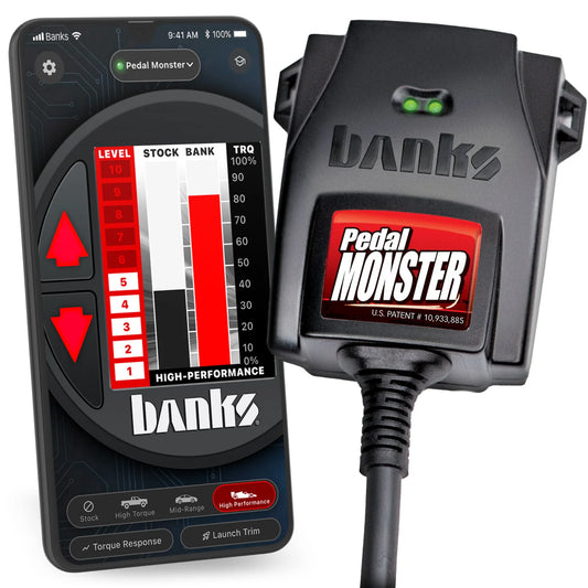 Banks Power Pedal Monster Kit TE Connectivity MCON 1.2  / CONFIG 1 /  6 Way - Use w/Phone