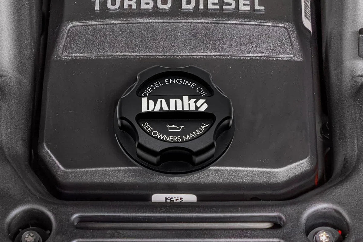 Banks Power 07.5-26 Dodge Ram 2500/3500/4500/5500 6.7L Diesel Oil Cap Kit