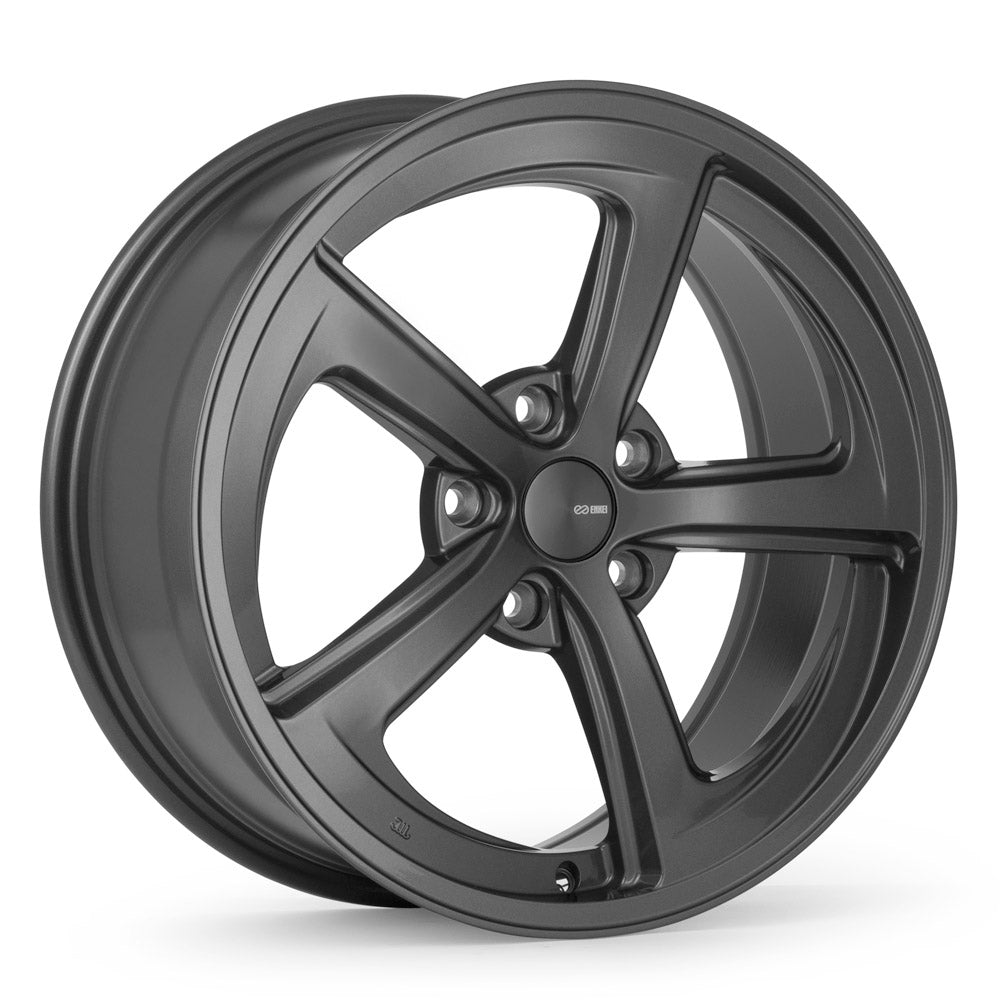 Enkei Giotto 19x8 / 5x114.3 BP / 50mm Offset / 72.6mm Bore - Gunmetal Wheel