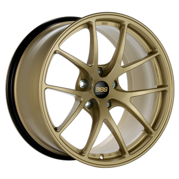 BBS RI-A 18x9 5x114.3 ET50 82mm PFS Required Gold Wheel RIA035GL