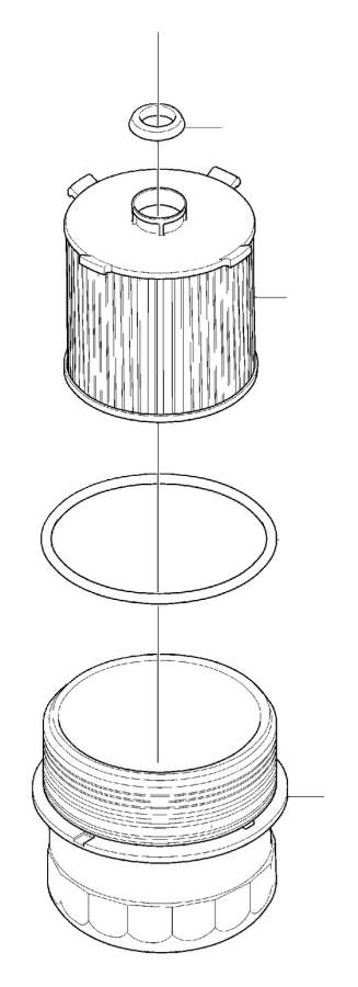 Genuine OEM Volvo Engine Oil Filter (32140029) X1