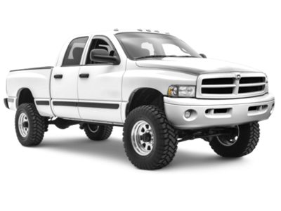 Zone Offroad 09-10 Dodge Ram 1500 6in Kit w/3in Rear