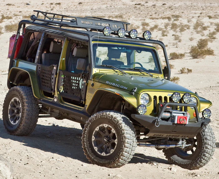 Body Armor 2007-2018 JEEP WRANGLER JK FRONT BUMPER FULL-WIDTH Body Armor 4x4