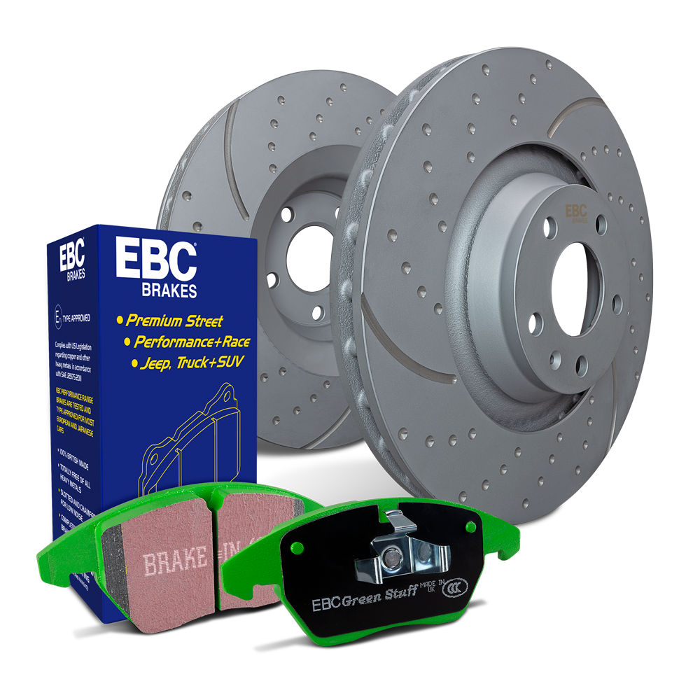 EBC S10 Kits Greenstuff Pads and GD Rotors