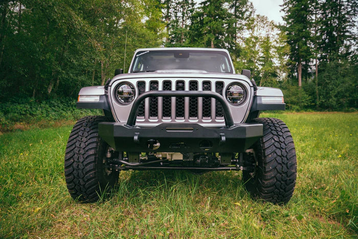 Body Armor 2007-2023 JEEP WRANGLER JK/JL & GLADIATOR JT MID-STUBBY FRONT BUMPER Body Armor 4x4