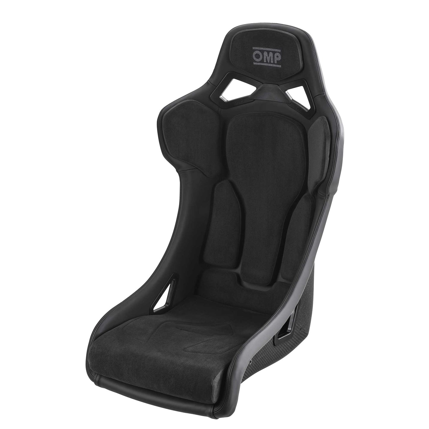 OMP RT Carbon Seat - Leather & Alcantara Black (FIA 8855-1999)