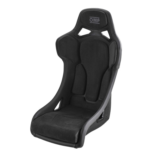 OMP RT Carbon Seat - Leather & Alcantara Black (FIA 8855-1999)