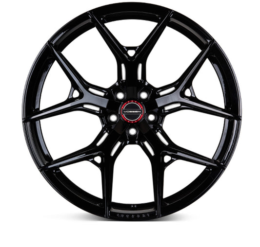 Vossen HF-5 20x9.5 / 5x120 / ET20 / Deep Face / 72.56 - Gloss Black Wheel- HF5-0B16
