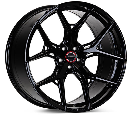 Vossen HF-5 19x10 / 5x120.65 / ET28 / Deep / 70.3 CB - Gloss Black Wheel- HF5-9C60