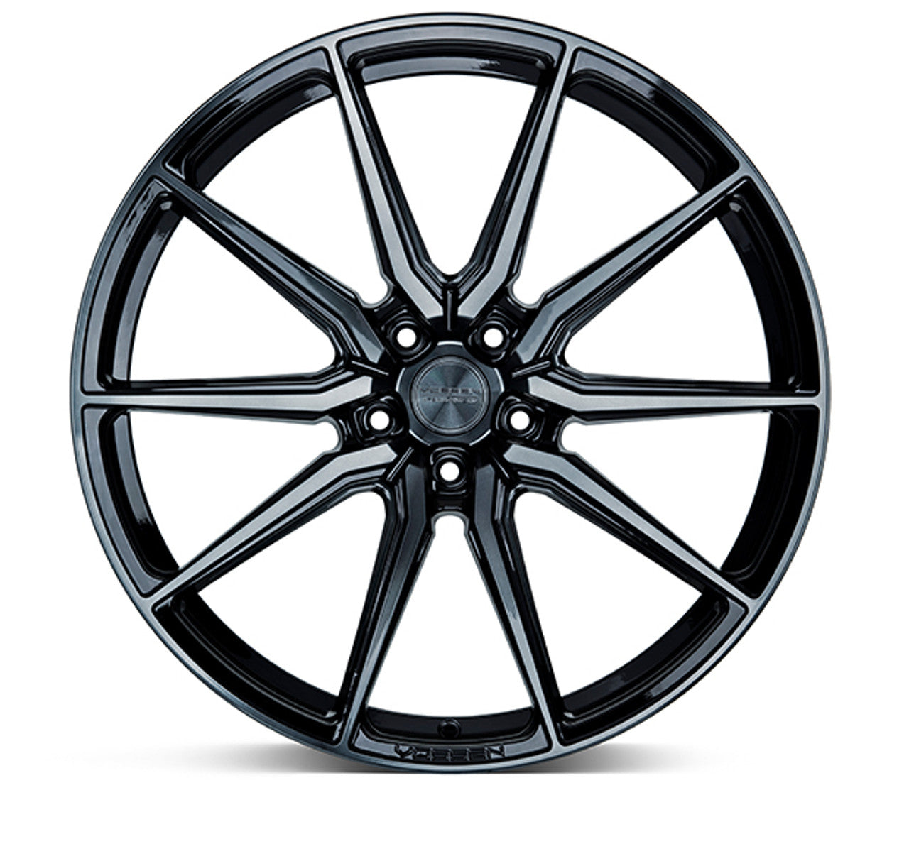 Vossen HF-3 22x10.5 / 5x120 / ET38 / Deep Face / 72.56 - Double Tinted - Gloss Black Wheel- HF3-2B43