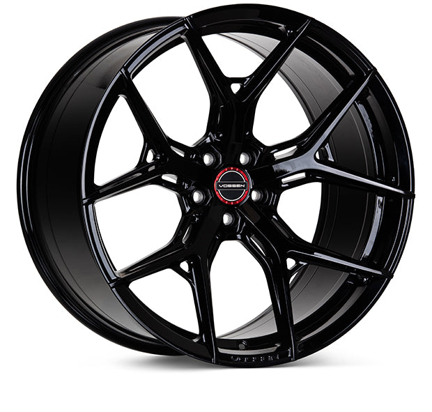 Vossen HF5 - 20x11 - ET38 - 5x127 - 71.5 - Flat - GB - Gloss Black