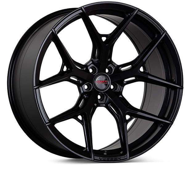 Vossen HF5 - 22x9 - ET25 - 5x112 - 66.56 - FLAT - SB - Satin Black Wheel