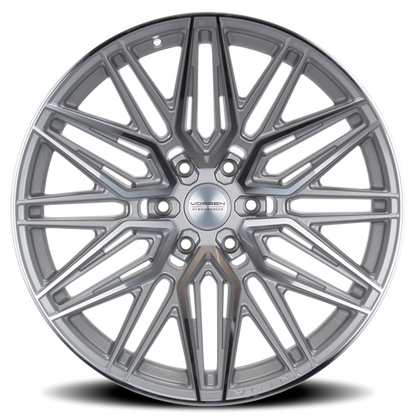 Vossen HF6-5 20x9.5 / 6x139.7 / ET15 / Deep Face / 106.1 - Silver Polished- HF65-0G01