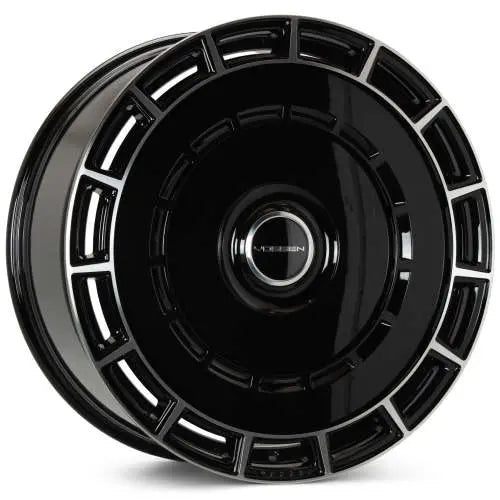Vossen HF-9 24x10 - 6x135 - ET25 - Deep - 87.1 - Gloss Black Polished Wheel
