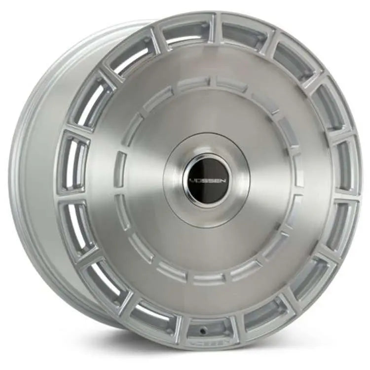 Vossen HF-9 24x10 - 5x112 - ET25 - Deep - 66.5 - Silver Brushed Wheel