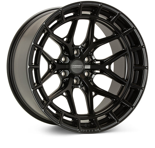 Vossen HFX1 - 20x9.5 - ET25 - 6x130 - 84.1 - DEEP - SB - Satin Black Wheel