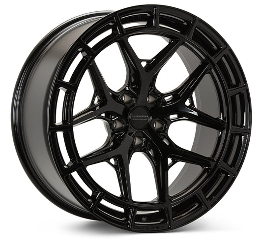 Vossen HFX1 - 22x11 - ET18 - 5x132 - 66.56 - SUPER DEEP - GB - Gloss Black Wheel