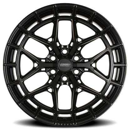 Vossen HFX-1 22x10 / 6x139.7 BP / ET-18 / 106.1 CB / Super Deep - Satin Black Wheel- HFX1-2G27