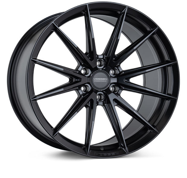 Vossen HFX1 - 22x9.5 - ET25 - 6x130 - 84.1 - DEEP - SB - Satin Black Wheel